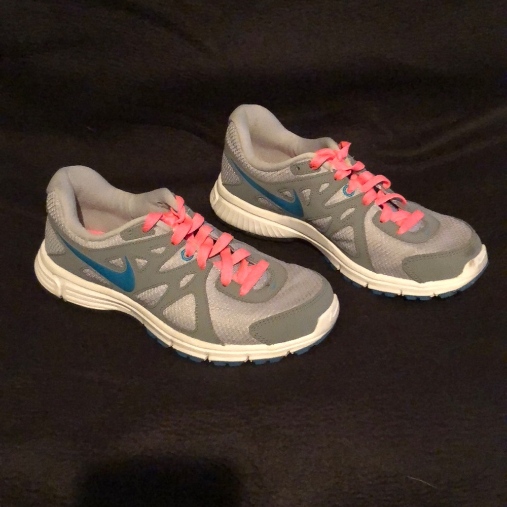 Gray Nike women’s sneakers. US size 7.
